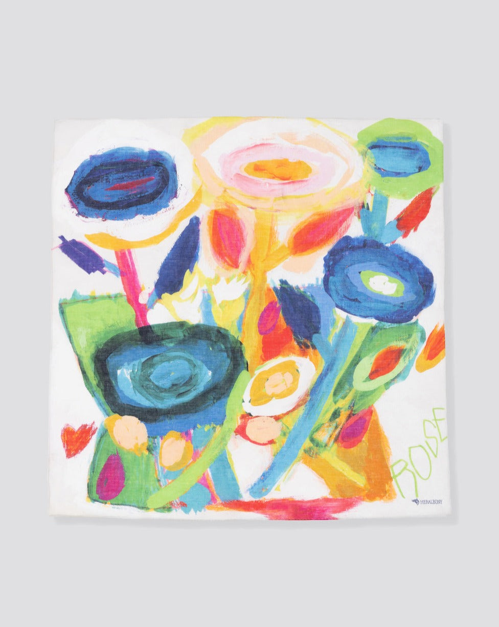 ART HANDKERCHIEF｜Kinugasa Taisuke「afrikarose」 – HERALBONY