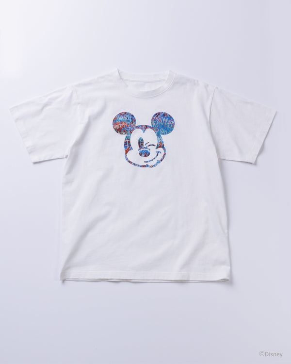 《6月末まで》Disney × HERALBONY｜Tシャツ  「無題（RN-B）」(W)