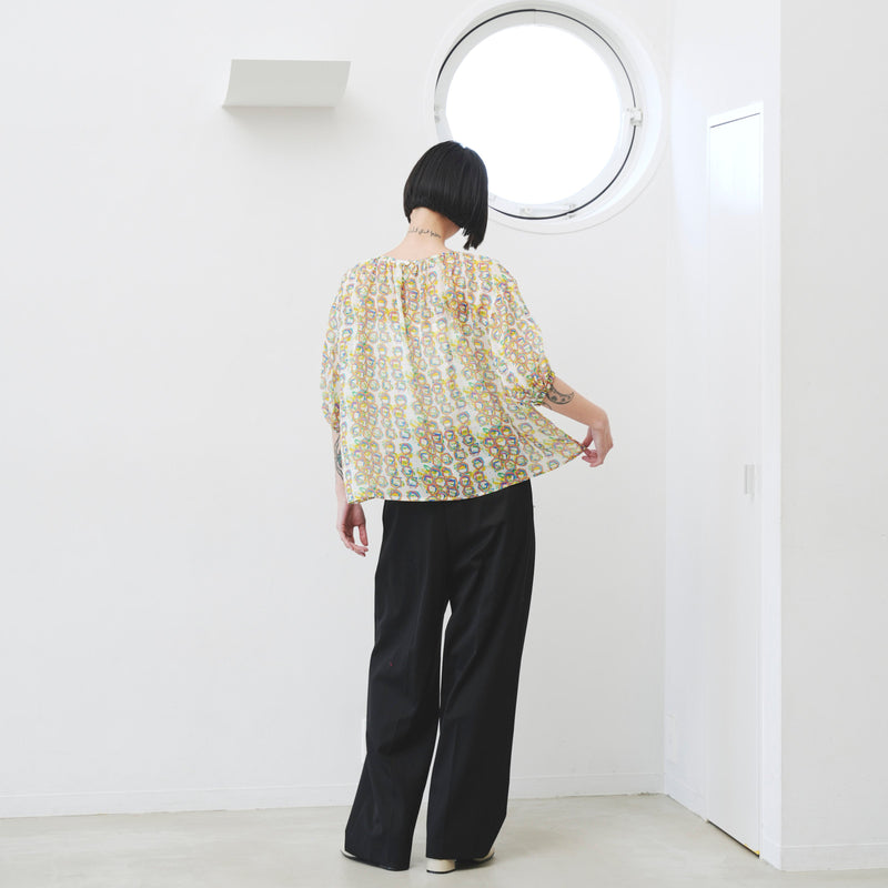 【予約商品｜6月中旬お届け】シフォンブラウス「タイトル不明」