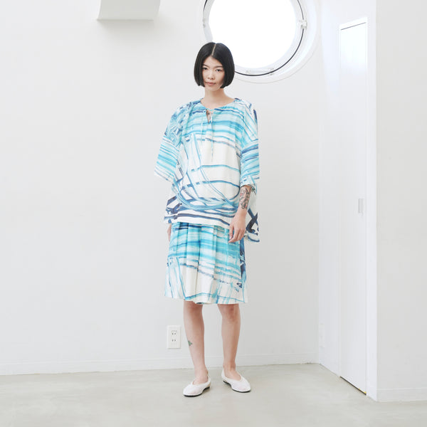 【予約商品｜7月上旬お届け】リネンブラウス「ももこ」