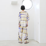 【予約商品｜7月上旬お届け】リネンワイドパンツ「ももこ」