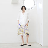 【予約商品｜7月上旬お届け】リネンショートパンツ「ももこ」