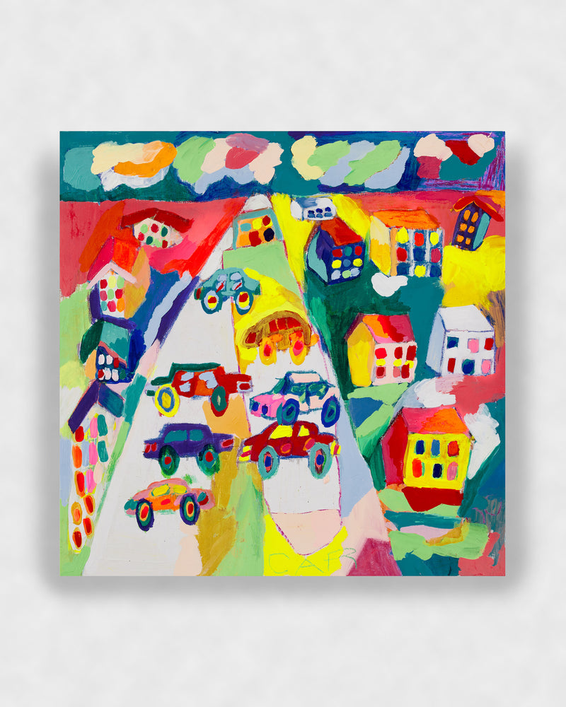 「カラフルな国」原画作品