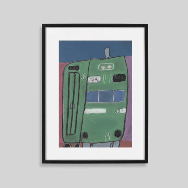￥「試運転中の103系」原画作品Ackey