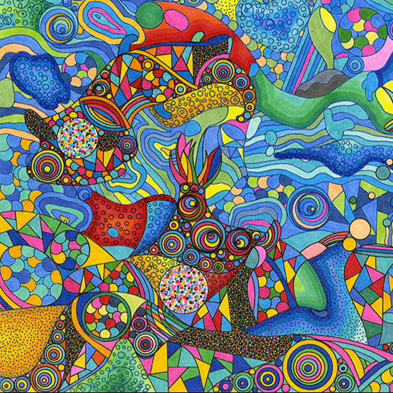 「ウミウシダンス」原画作品