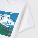 [Pre-order item | Delivery in early April] Limited edition T-shirt with serial number "Karakoram mountain range of Hunza" {Limited to 15 pieces}