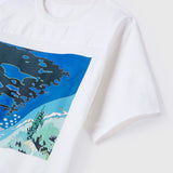 [Pre-order item | Delivery in early April] Limited edition T-shirt with serial number "Saint Stefan Island in the Adriatic" {Limited to 15 pieces}