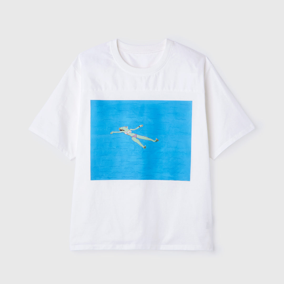 【予約商品｜4月上旬お届け】シリアルNo入り限定Tシャツ「マレッティモ島の海」《15着限定》