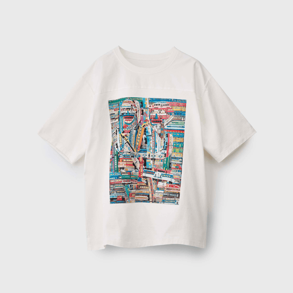 ￥《15着限定》シリアルNo入り限定Tシャツ「通過電車だらけのポーズ」Takuma Hayakawa