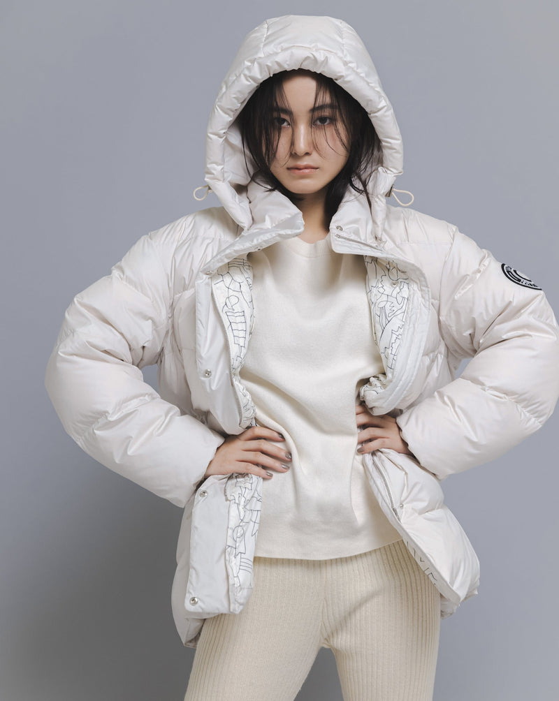 《予約販売》IWATE DOWN×HERALBONY｜ダウンジャケット Womens
