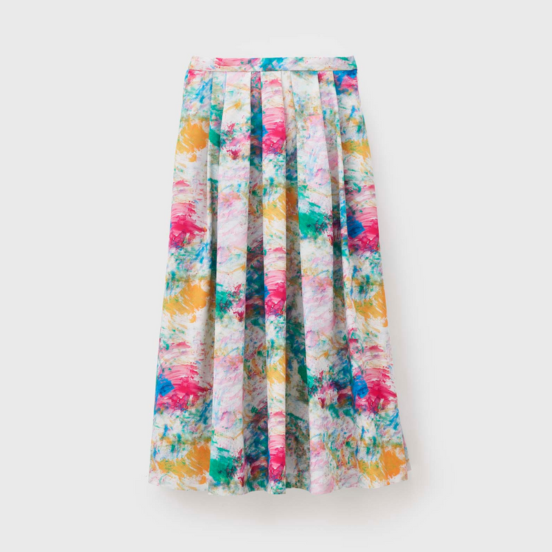 [Pre-order item | Delivery in late April] Flared skirt "Untitled (Spring)"