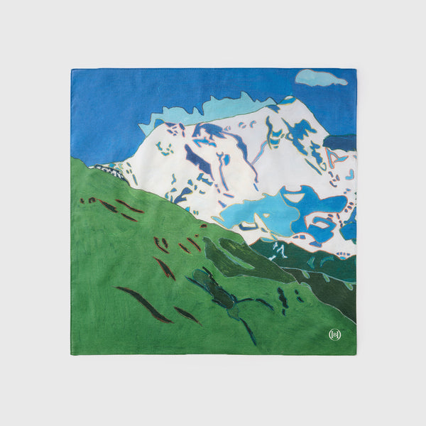 [On sale from April 2nd] Handkerchief "Hunza's Karakoram Mountains"