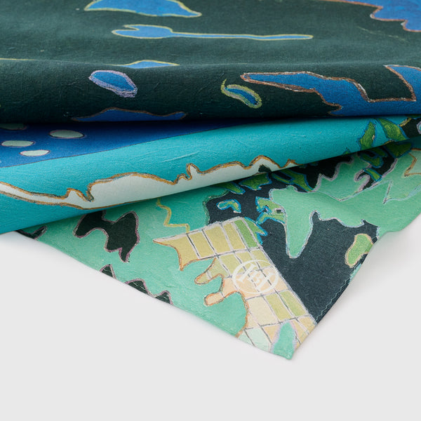 [On sale from April 2nd] Handkerchief "Saint Stefan Island in the Adriatic"