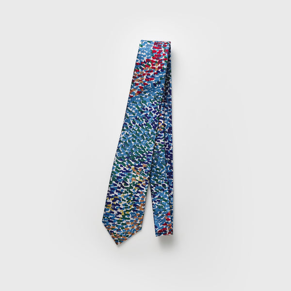 Necktie "(Untitled) (Blue)"