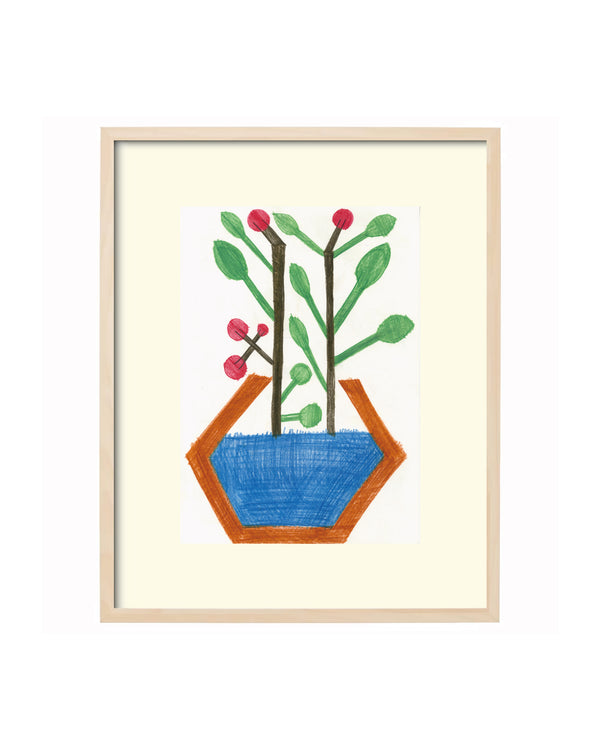 「冬の植物(2)」原画作品