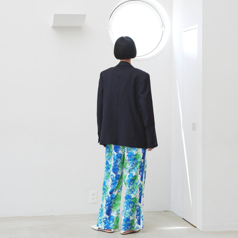 ￥【予約商品｜6月下旬お届け】ワイドパンツ「タイトル不明」Kahoru Sugimoto