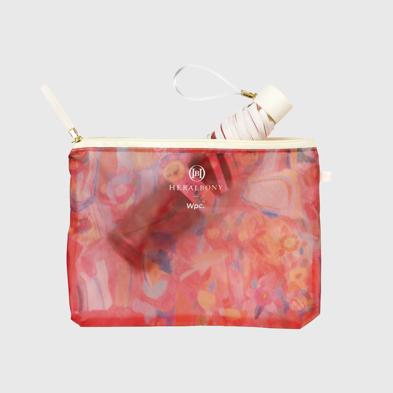 【HERALBONY｜Wpc.™ 】アートアンブレラ mini「りんごのブーケ」