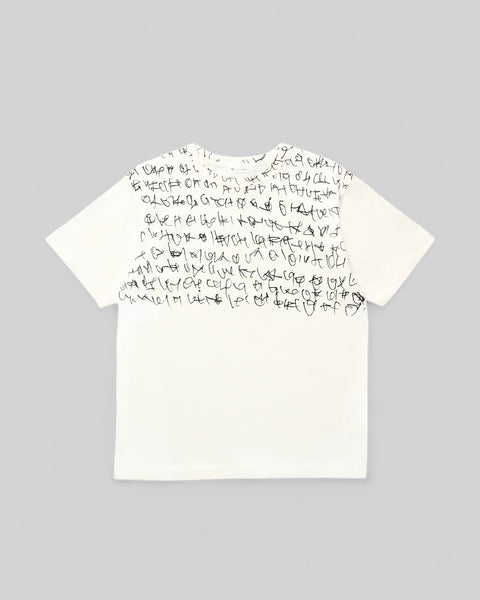 Tシャツ「marina-moji3」（ホワイト）