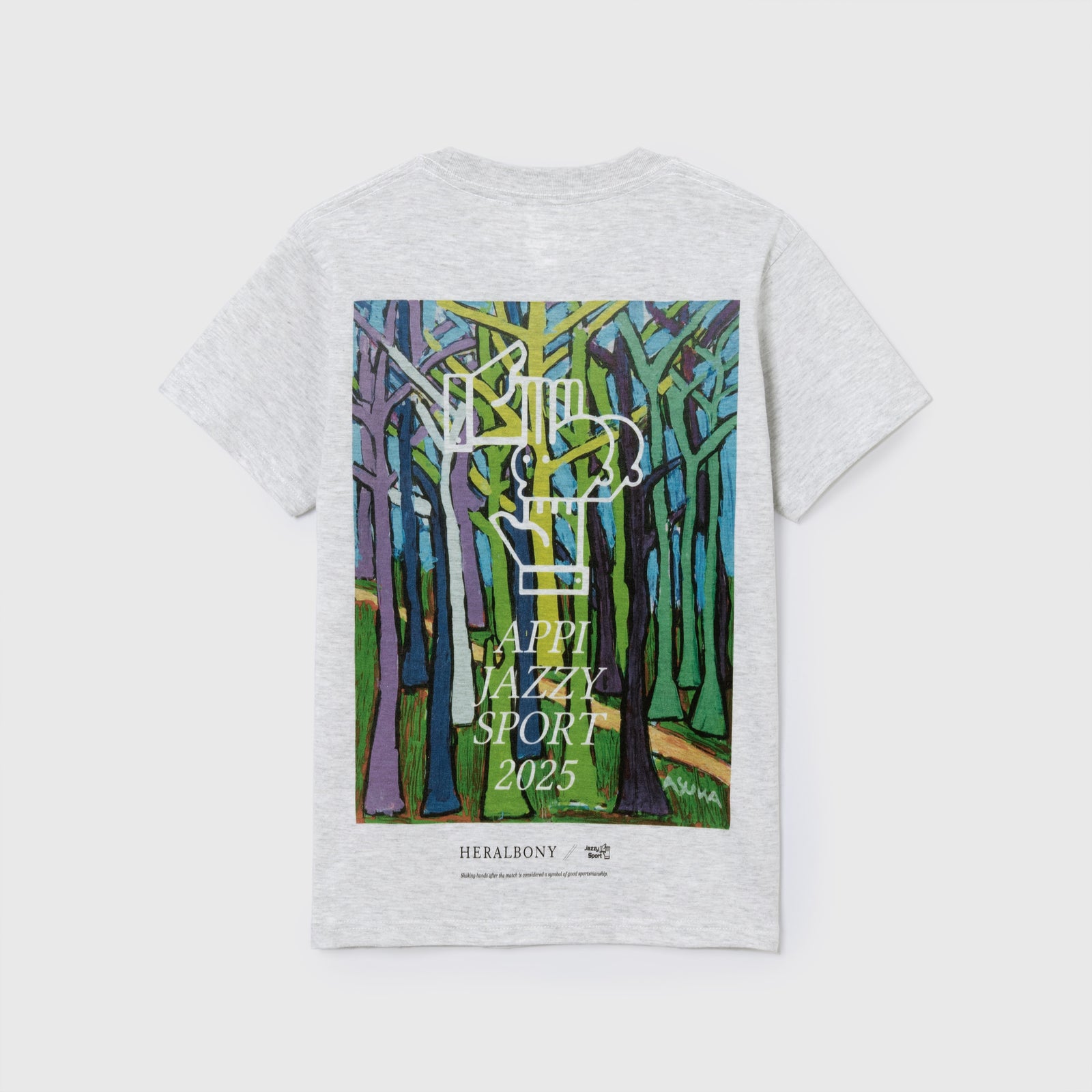 【ファッション通販】の商品をすべて APPI 限定Tシャツ「森の道ｰ青い森」 SPORT｜HERALBONY】 JAZZY ミュージシャン