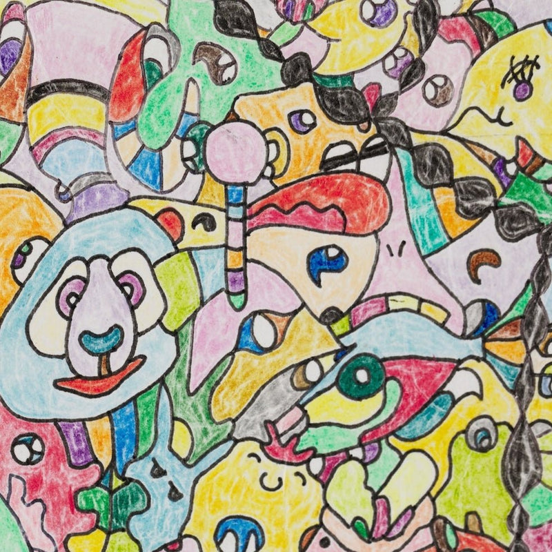 ￥「A fish in beautiful chaos 2022 」原画作品Juri