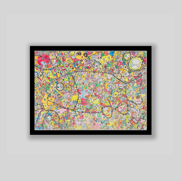￥「A fish in beautiful chaos 2022 」原画作品Juri