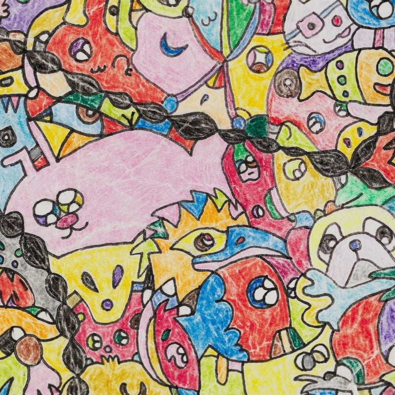 ￥「A fish in beautiful chaos 2022 」原画作品Juri