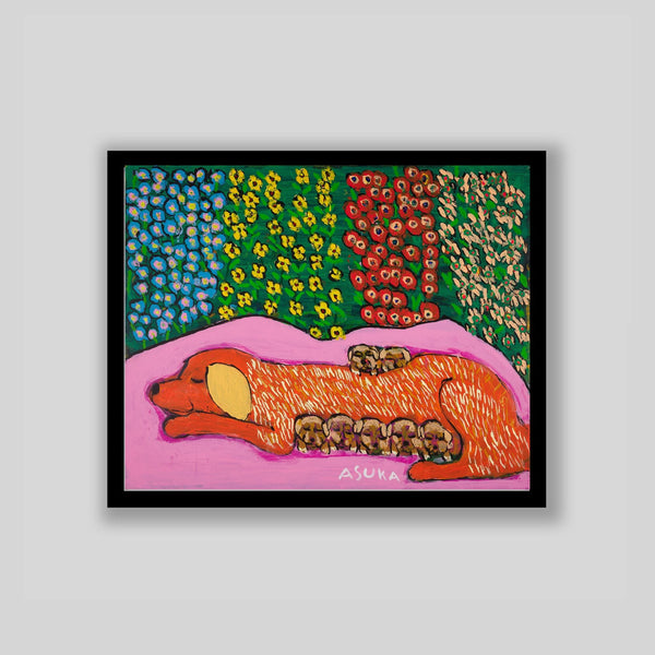 ￥「リリーの思い出」原画作品Asuka Tazaki