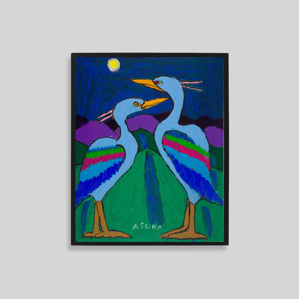 ￥「アオサギ」原画作品Asuka Tazaki