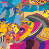 ￥「サバンナに生きる」原画作品Daisuke Shibuta