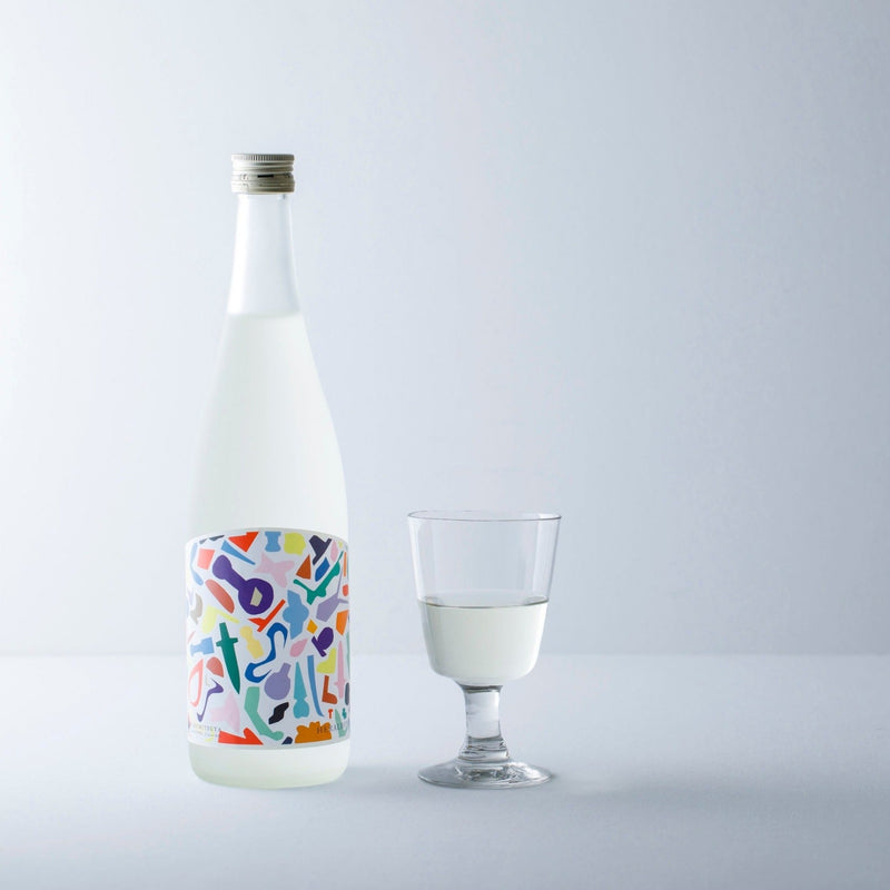 ￥[福光屋×HERALBONY]純米吟醸「ドロップス」（720ml）Kaede Wajima