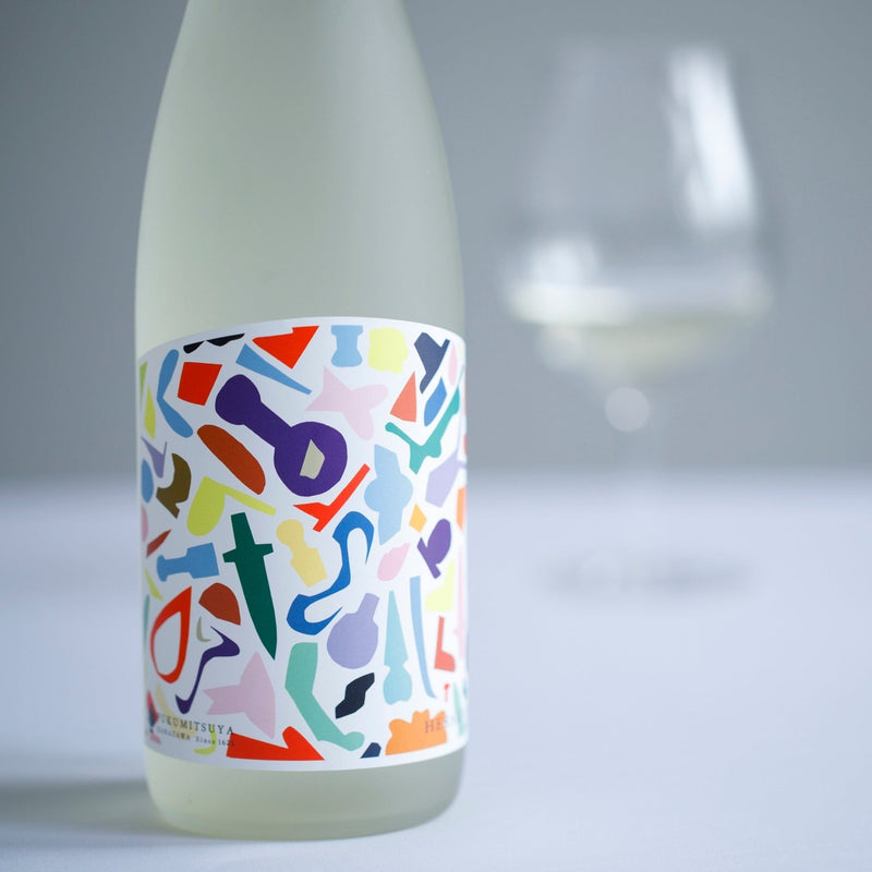 ￥[福光屋×HERALBONY]純米吟醸「ドロップス」（720ml）Kaede Wajima