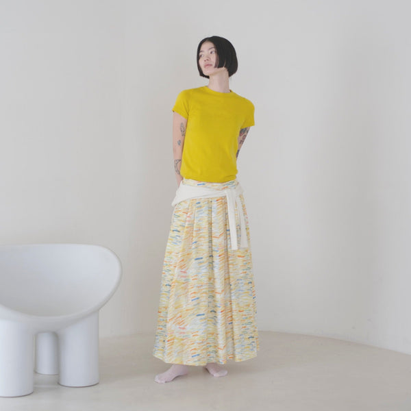 ￥フレアスカート「川面の朝」SATO