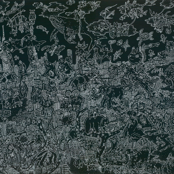 ￥「つながる」原画作品Shu Toriyama
