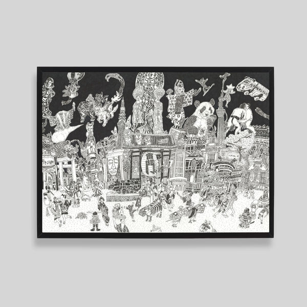 ￥「東京」原画作品Shu Toriyama