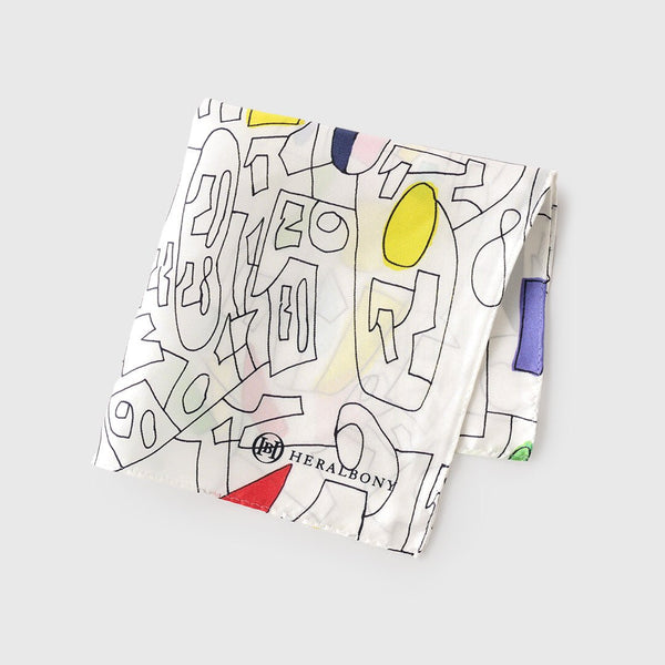 ￥ポケットチーフ「SŪJI」Satoru Kobayashi