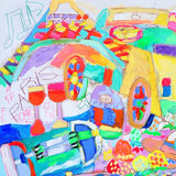 ￥「スーツケースの中には」原画作品Taisuke Kinugasa