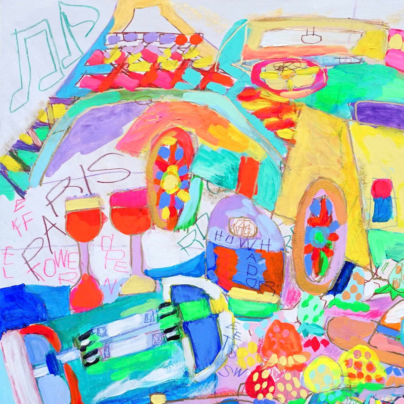 ￥「スーツケースの中には」原画作品Taisuke Kinugasa