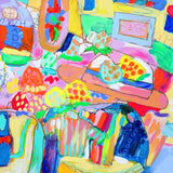 ￥「スーツケースの中には」原画作品Taisuke Kinugasa