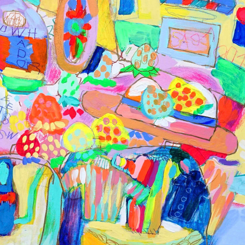 ￥「スーツケースの中には」原画作品Taisuke Kinugasa