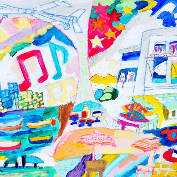 ￥「ビーチへ行こう」原画作品Taisuke Kinugasa