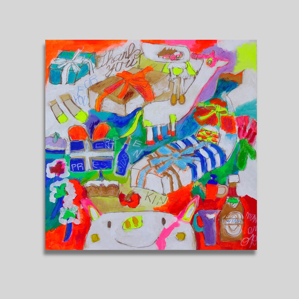 ￥「プレゼント何にしようかな」原画作品Taisuke Kinugasa