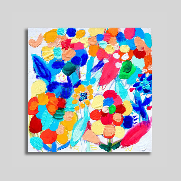 ￥「高原の花たち」原画作品Taisuke Kinugasa