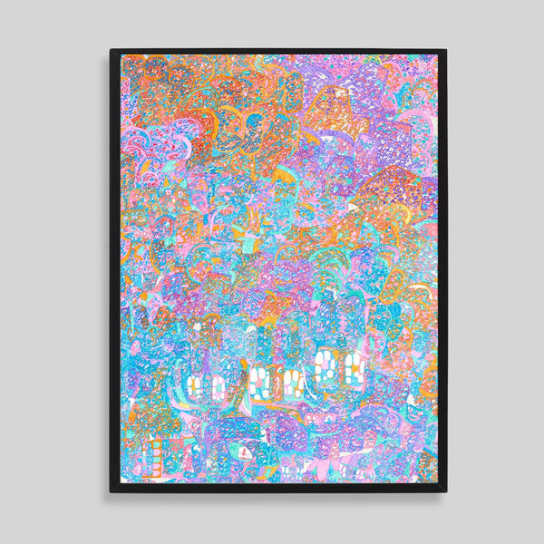 ￥「マックィーンクワガタの地図」原画作品K.Uchiyama
