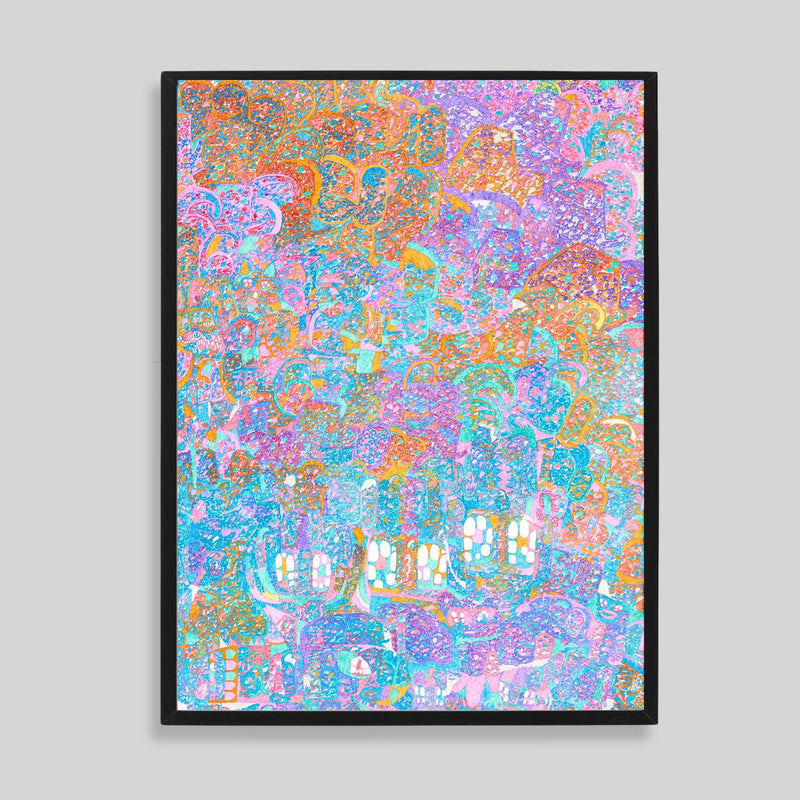 ￥「マックィーンクワガタの地図」原画作品K.Uchiyama