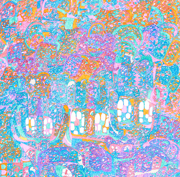 ￥「マックィーンクワガタの地図」原画作品K.Uchiyama