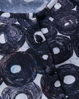 Puff sleeve dress "(untitled) (circle)"