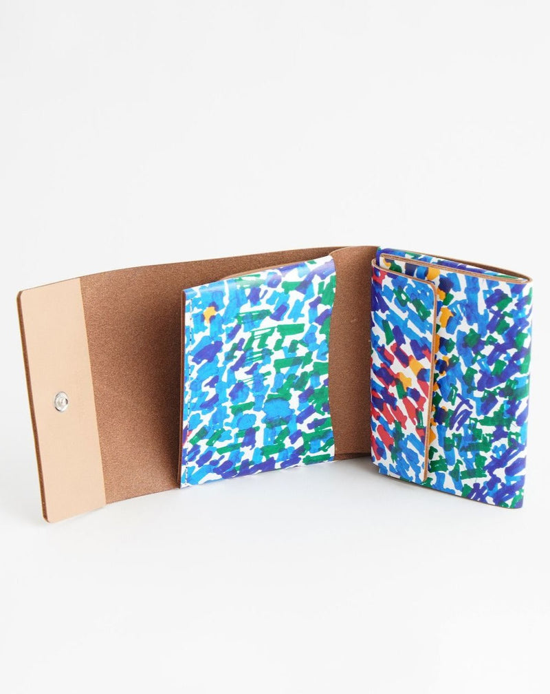 Midori Kudo"(Untitled)"(Blue) | Folding Wallet