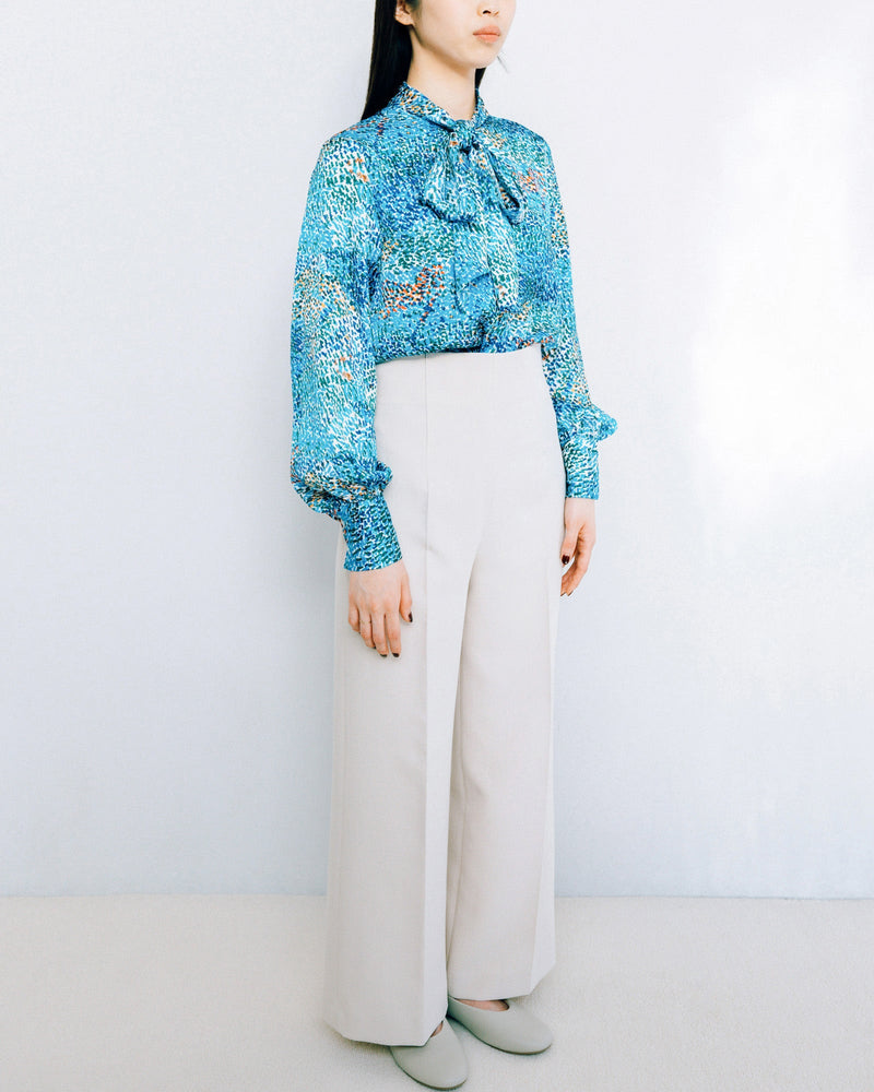 ART BLOUSE -Bowtie-｜Midori Kudo