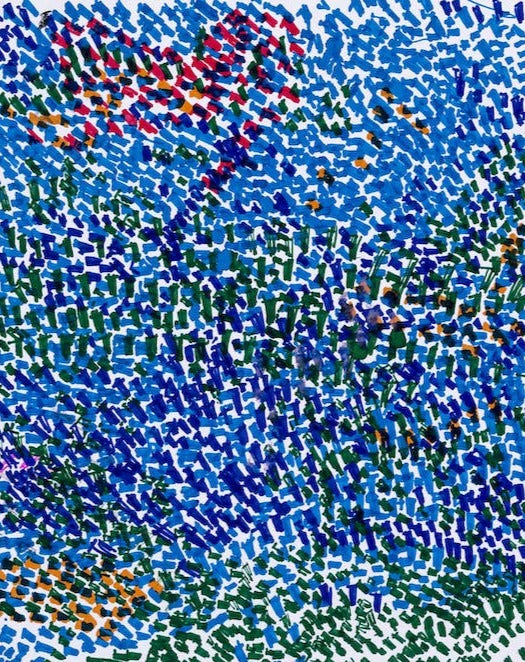 Midori Kudo"(Untitled)"(Blue) | Wallet